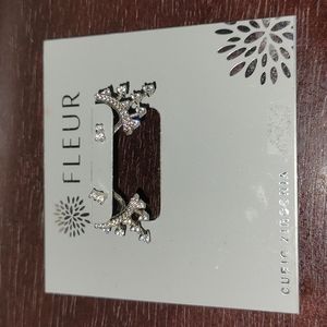 Cubic Zirconia Drop Earrings